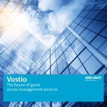 vosito|Vostio: The Future of Security and Guest Access。